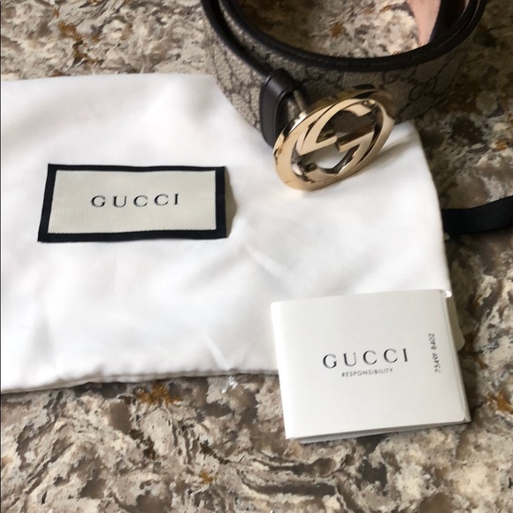 GUCCI interlocking GG belt - Picture 9 of 11